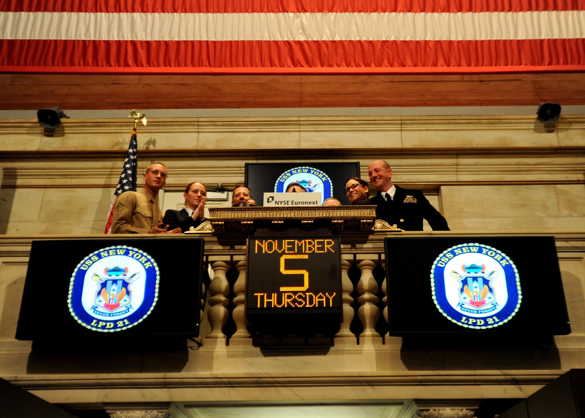The trading floor of the New York Stock Exchange, where exchange-traded funds are listed and traded