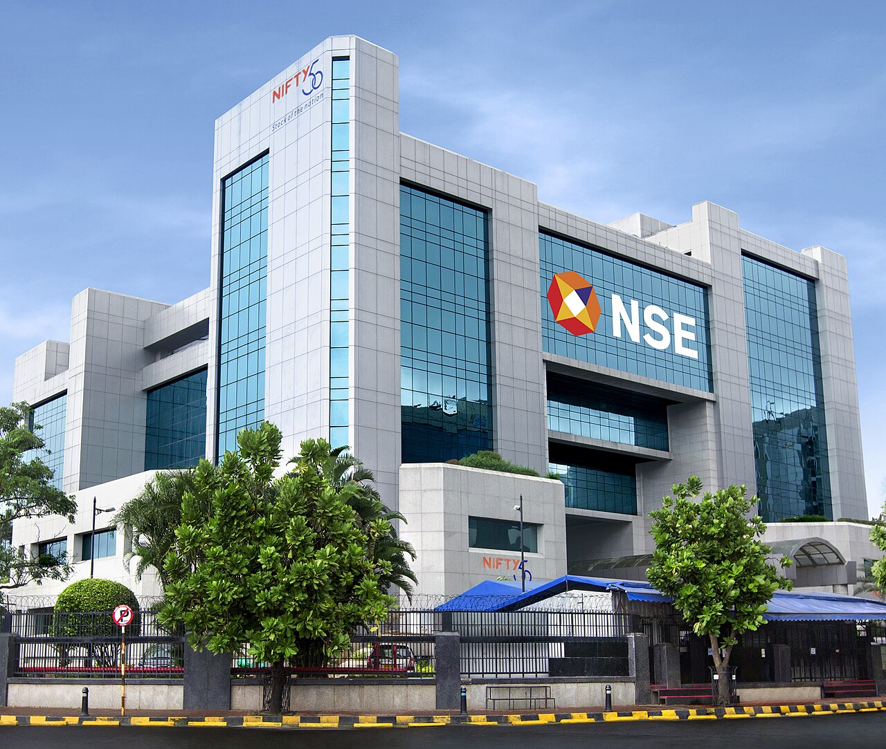 National Stock Exchange of India building in Mumbai