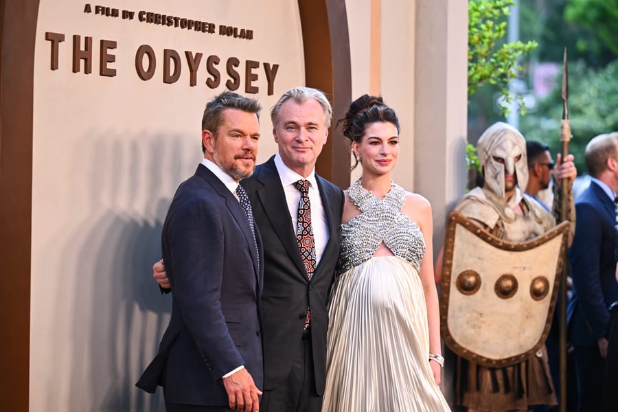 Christopher Nolan The Odyssey world premiere Universal Pictures July 2026