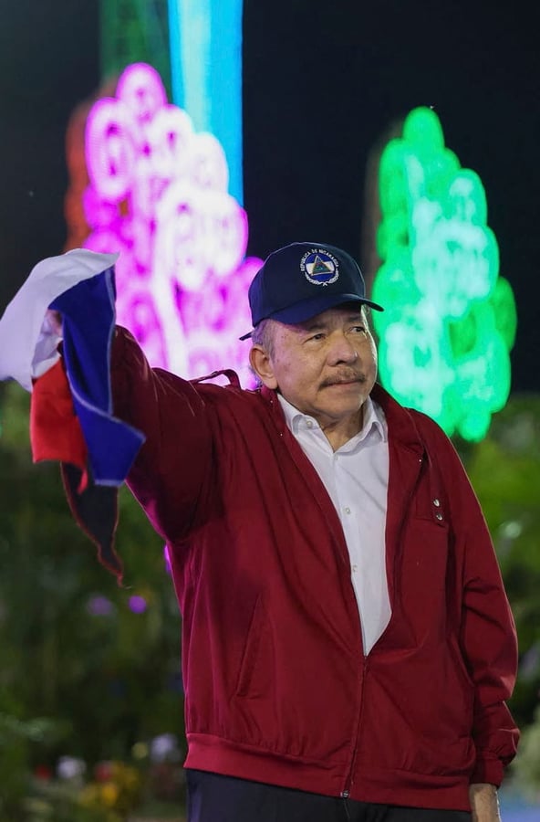 Nicaraguan President Daniel Ortega speaks at Sandinista revolution anniversary declaring no more elections