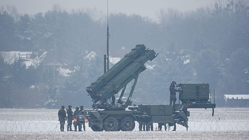Patriot missile launchers in Warsaw as Europe considers extending Russian military sanctions