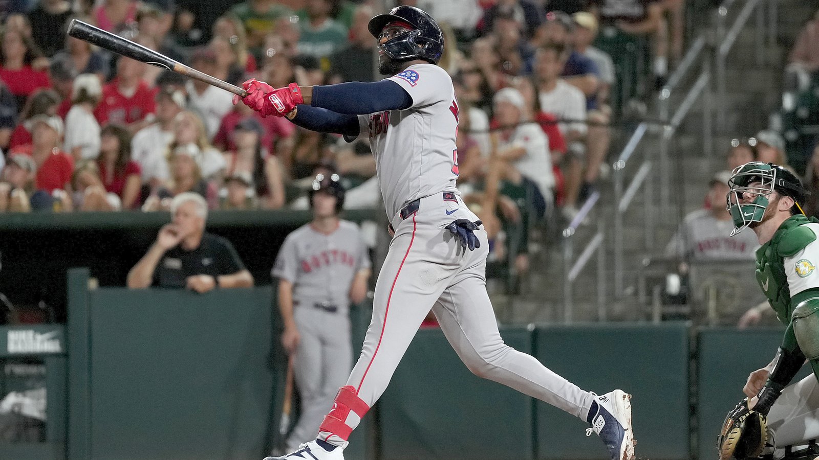 Boston Red Sox during the Oakland Athletics series in late July 2026