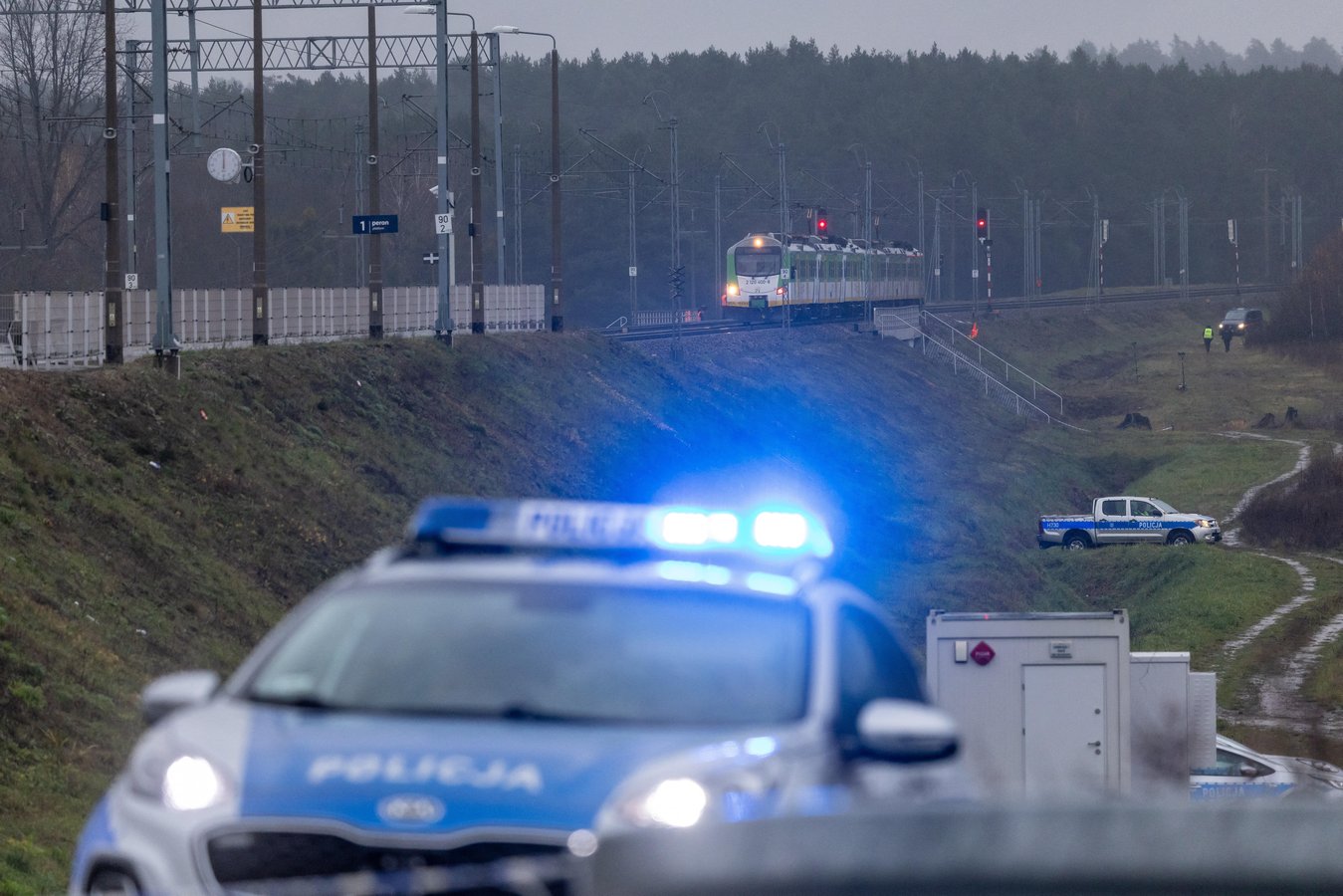 Damaged Polish railway infrastructure sabotaged in November 2025 Russian cyber campaign