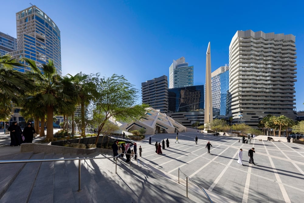 King Abdullah Financial District Riyadh reflecting Saudi Arabia's booming private markets attracting foreign investment