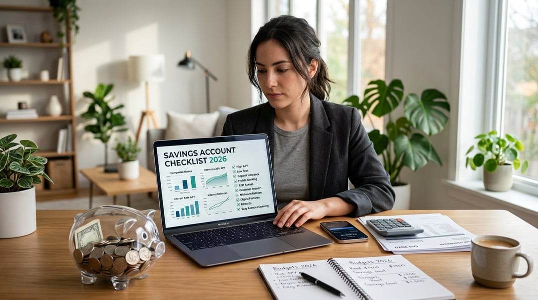 Best savings account checklist: 10 factors to evaluate in 2026