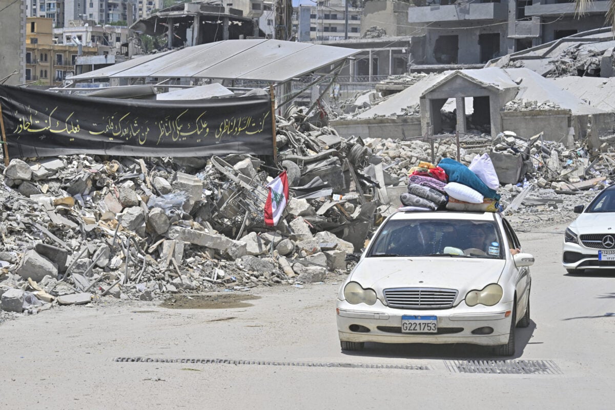Destruction caused by Israeli air strikes in southern Lebanon June 2026