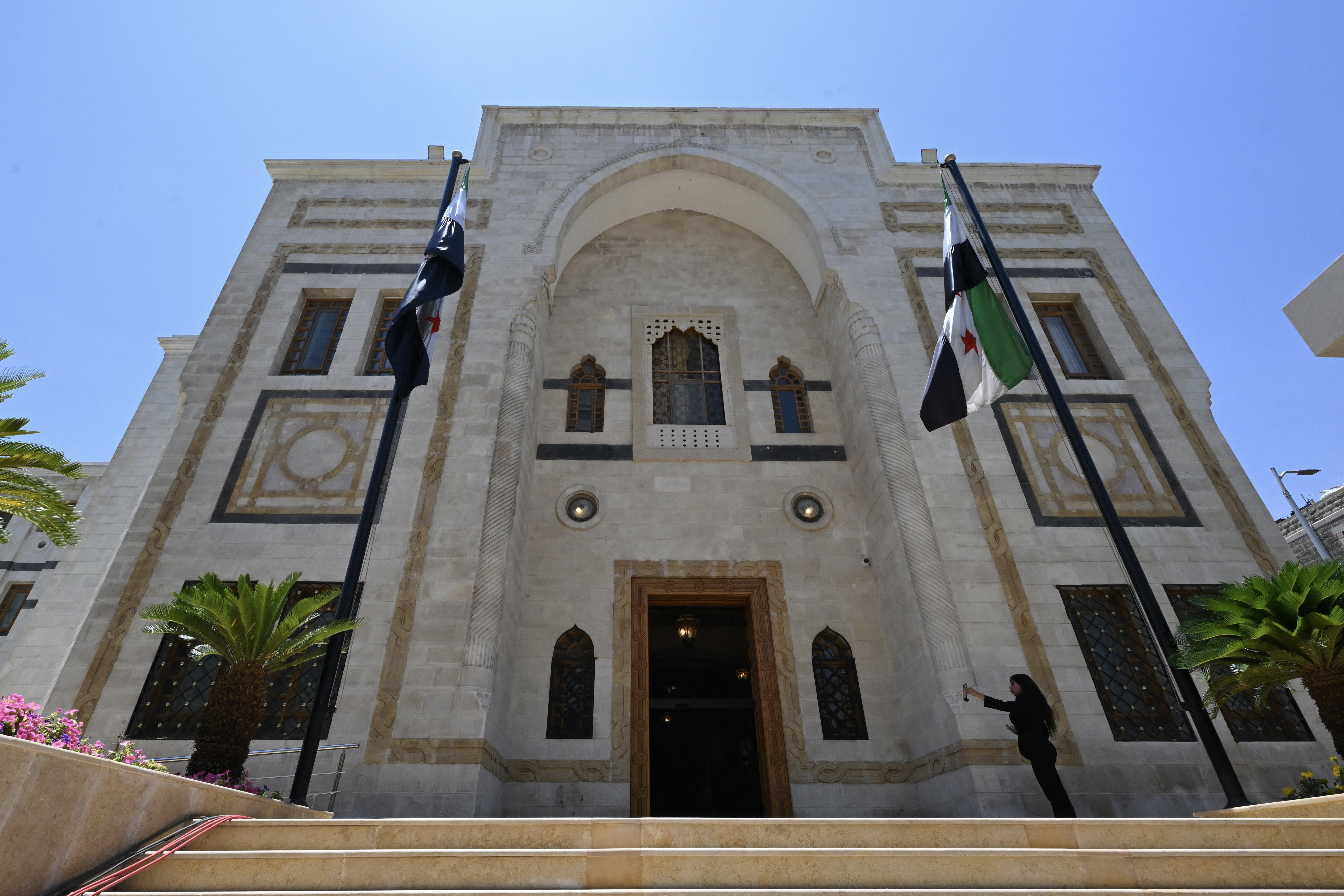 The Syrian People’s Assembly building in Damascus, photographed ahead of the inaugural legislative session in July 2026