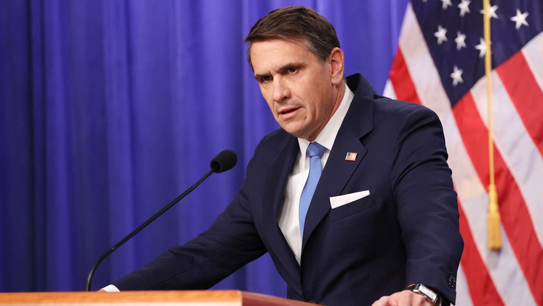 Acting US Attorney General Todd Blanche whose DOJ dropped charges against BitClub Network mastermind
