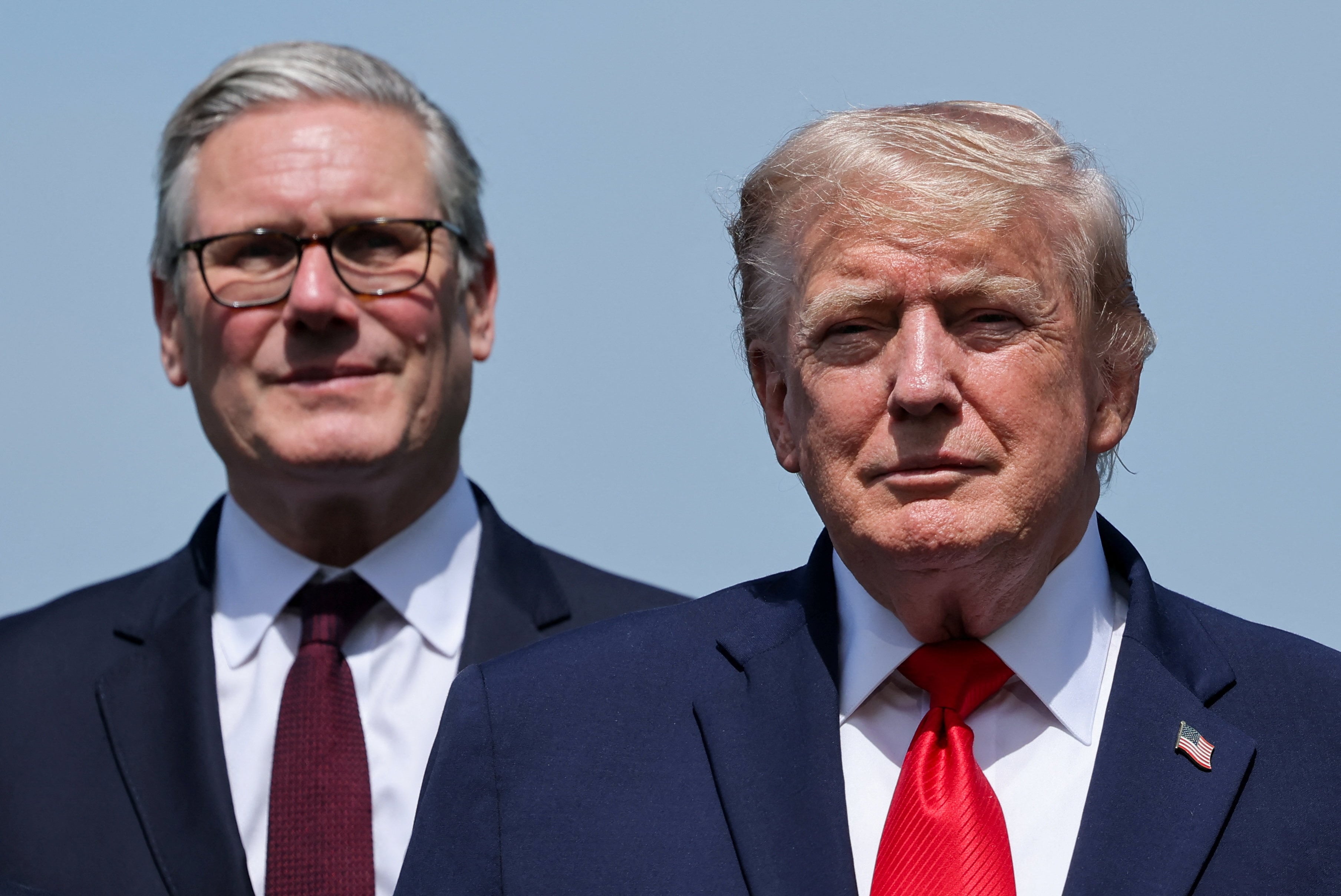 US President Donald Trump and British Prime Minister Keir Starmer at the G7 summit, whose trade discussions led to the December 2025 UK-US pharmaceutical deal