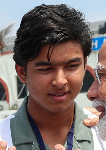 Vaibhav Sooryavanshi, who became India's youngest international cricketer at 15 years and 99 days on his T20I debut against England
