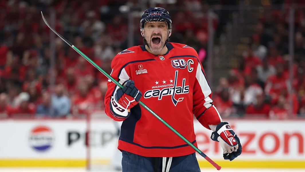Alex Ovechkin Washington Capitals 2026-27 NHL season training camp