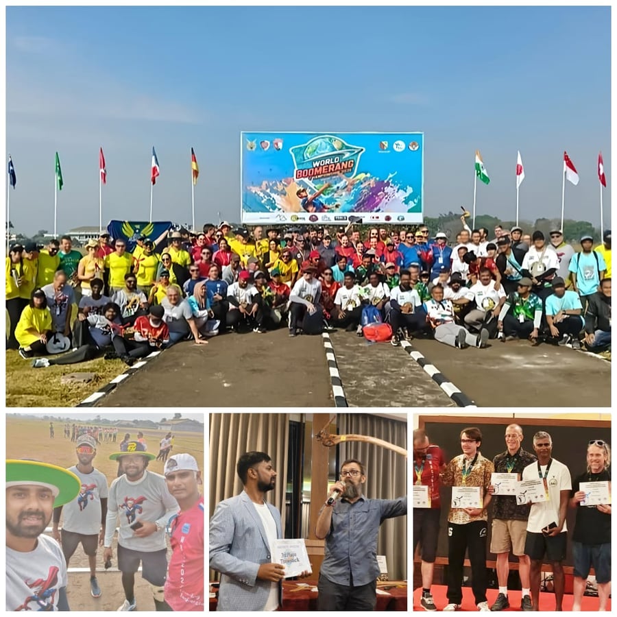 Boomerang Association of India Makes Its Mark at World Boomerang Championship 2026