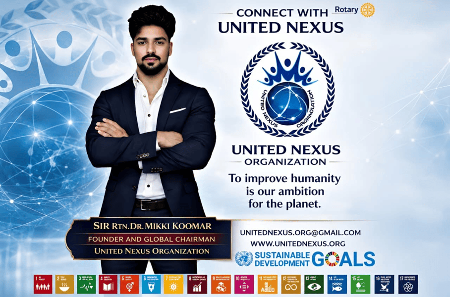 Honorary Rotarian Mikki Koomar Announces 100 Global Campaigns — A New Era Of Service, Leadership & Humanitarian Impacts Through United Nexus Organization