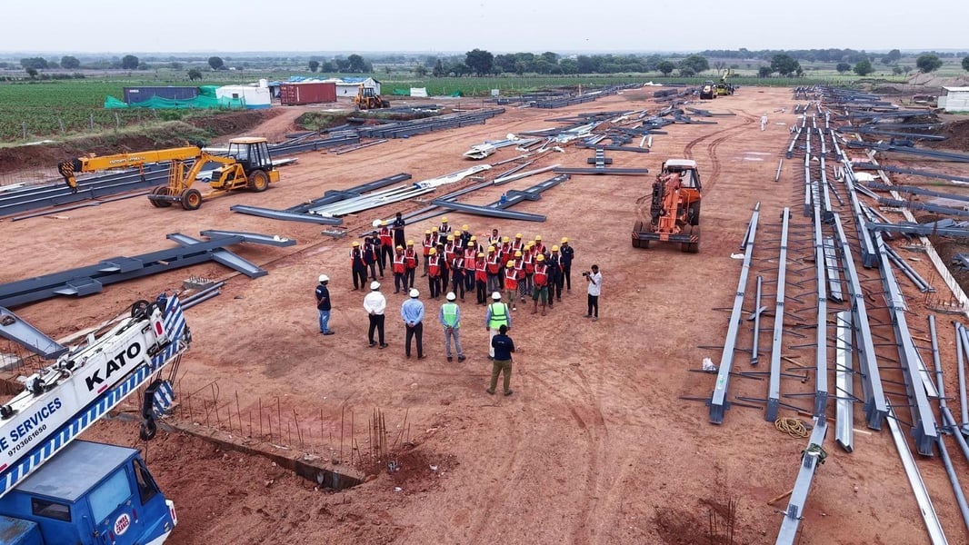 Mount Sets a New Benchmark by Building a 95,110 Sq. Ft. Factory in Hyderabad in Just 24 Hours