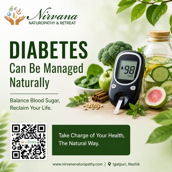 Nirvana Naturopathy and Retreat: Anjana Singh’s Five-Year Type 2 Diabetes Wellness Journey