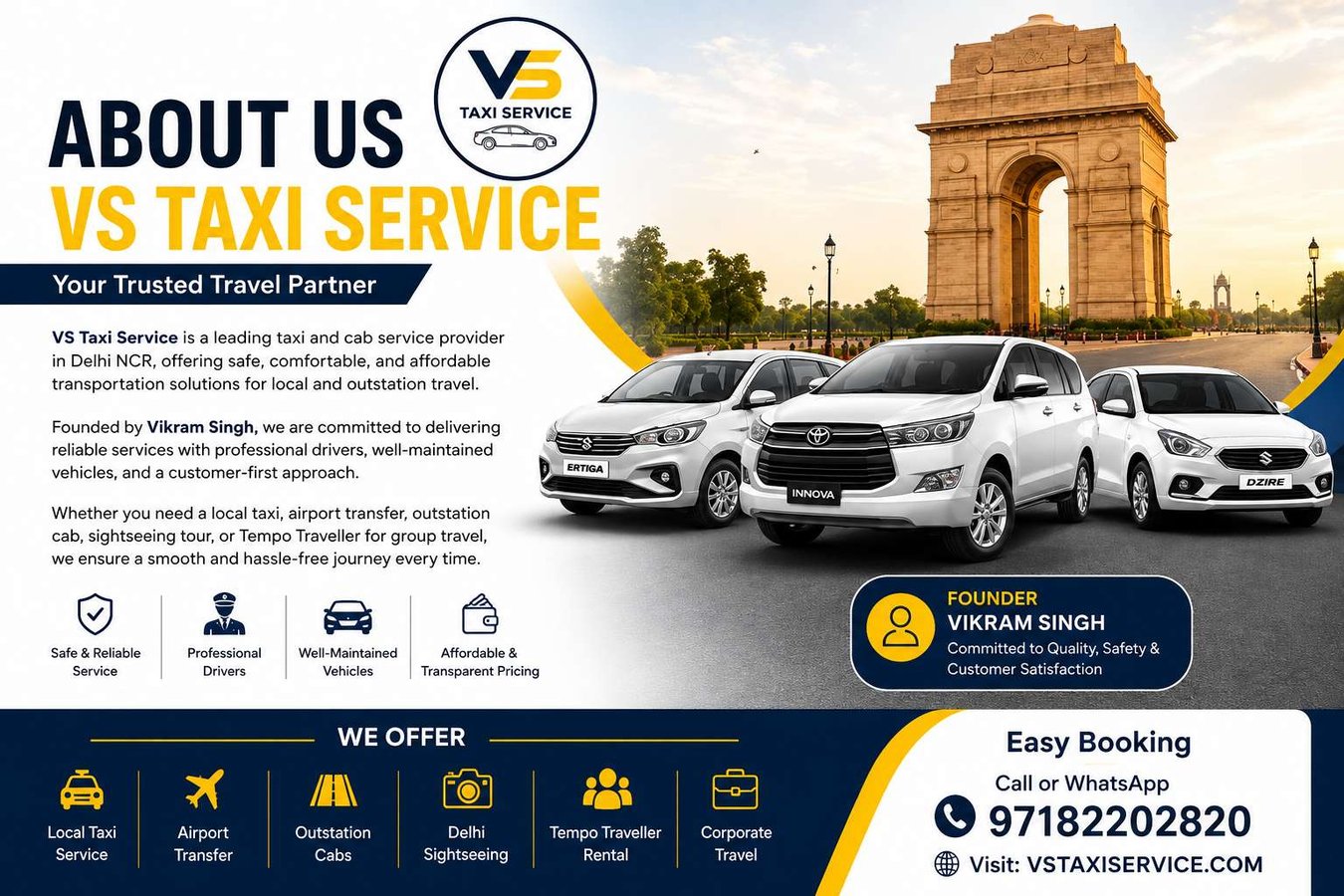 Taxi Service in Delhi: Safe, Reliable, and On-Time Travel Across the City