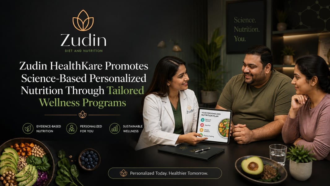 Zudin HealthKare Promotes Science-Based Personalized Nutrition Through Tailored Wellness Programs