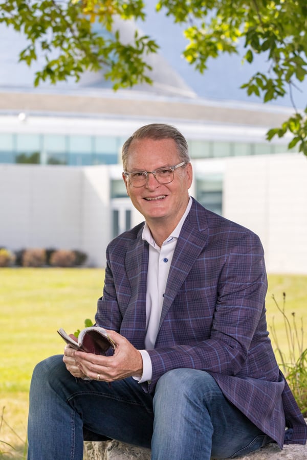 Adam Hamilton, founding senior pastor of the Church of the Resurrection in Leawood, Kansas, who won the 2026 Democratic Senate primary