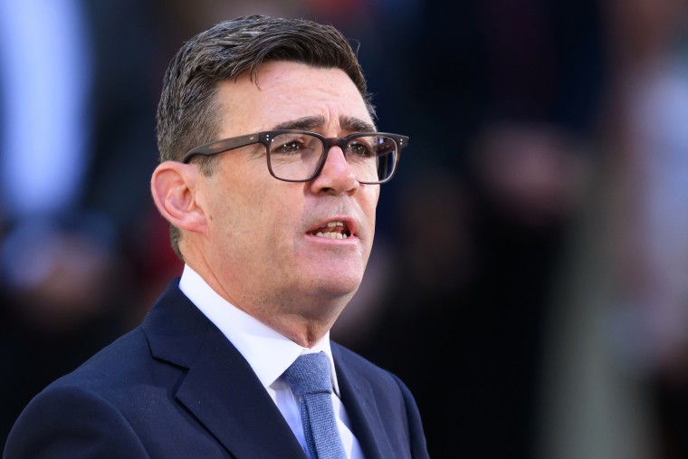 UK Prime Minister Andy Burnham who declared Britain a tinderbox amid the wildfire crisis