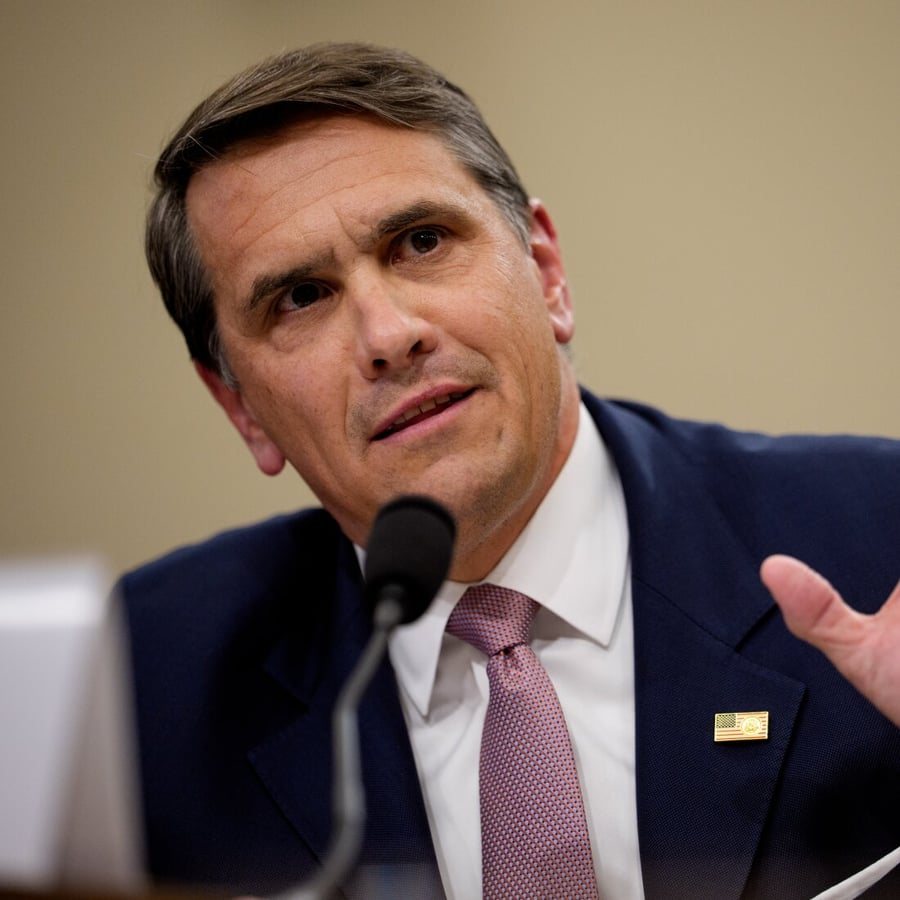 Todd Blanche testifying before Senate Judiciary Committee during confirmation hearings