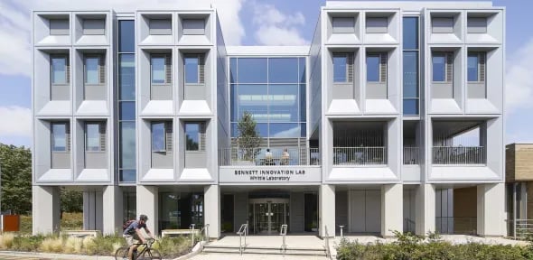 Cambridge University Whittle Laboratory building on the Cambridge campus