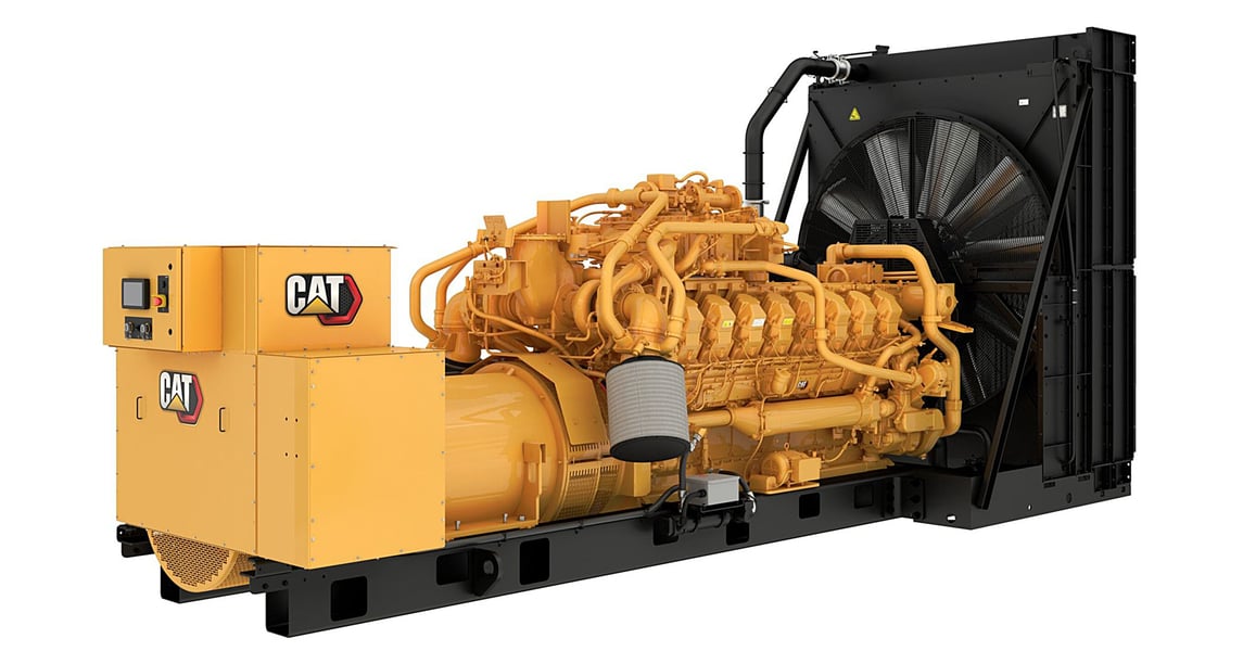 Caterpillar fast-response natural gas generator sets supplying 2 GW for AI data centers, CAT stock August 28 2026