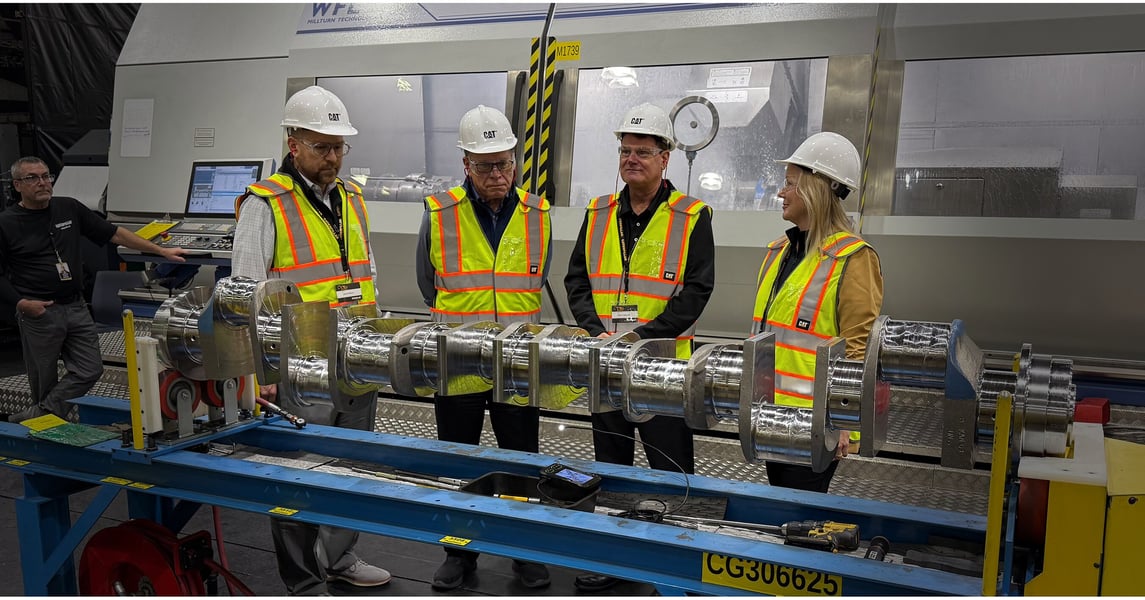 Caterpillar 725 million dollar facility expansion adding large engine capacity for data center power