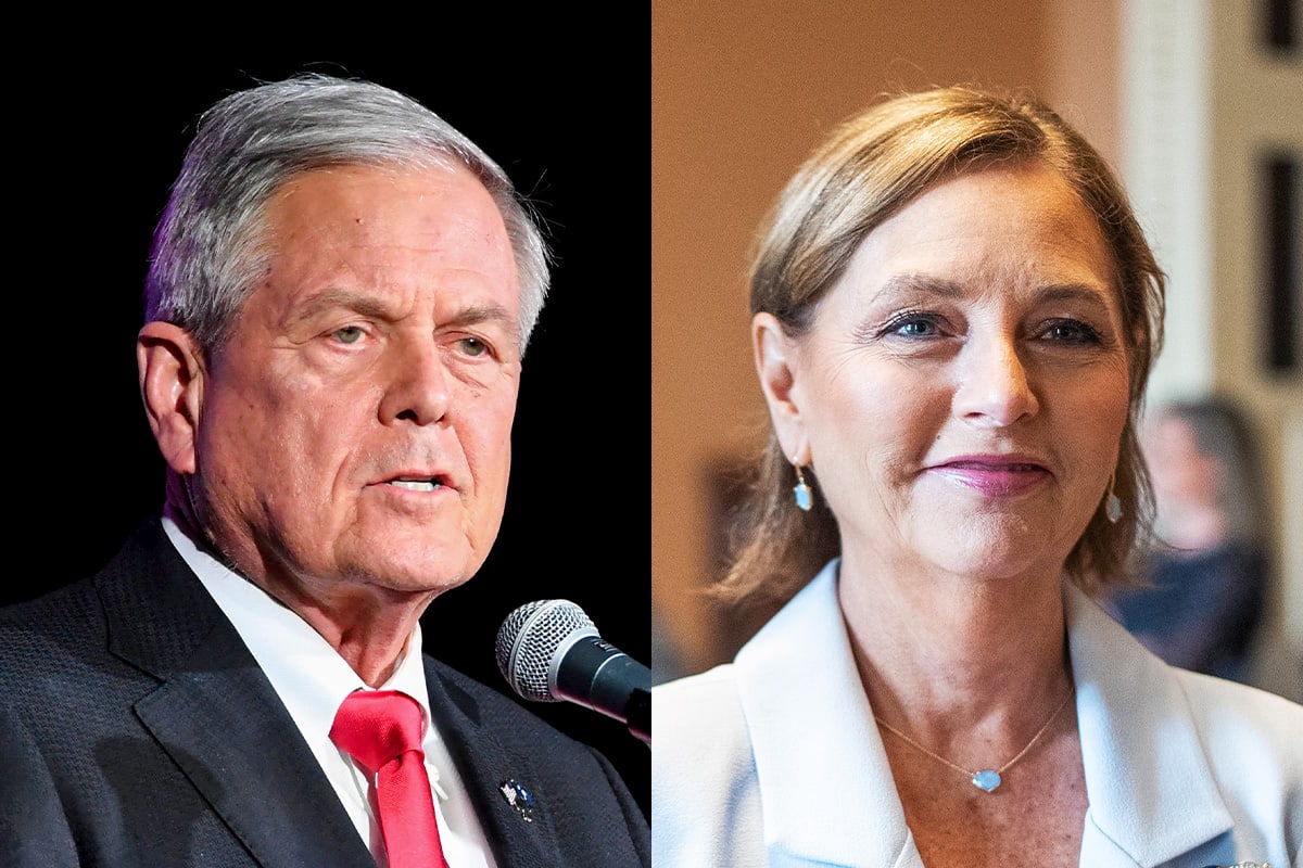 Darline Graham Nordone and Rep. Ralph Norman, candidates in the South Carolina special Republican Senate primary 2026