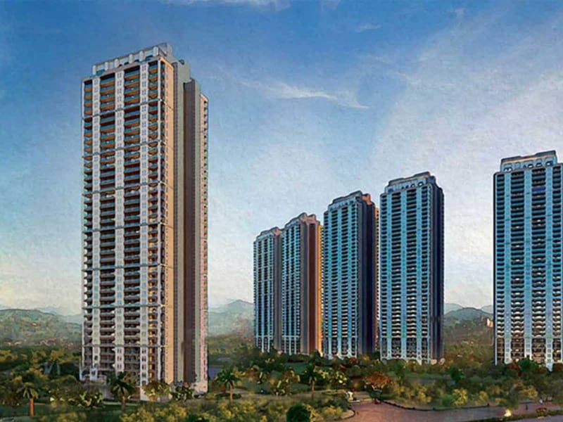 A DLF residential housing development in India, the largest constituent of the Nifty Realty index