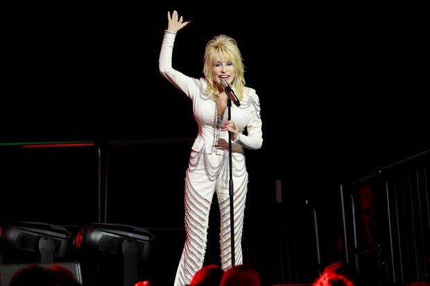 Dolly Parton performing at CMA Fest in Nashville in June 2024, months before her death at 80
