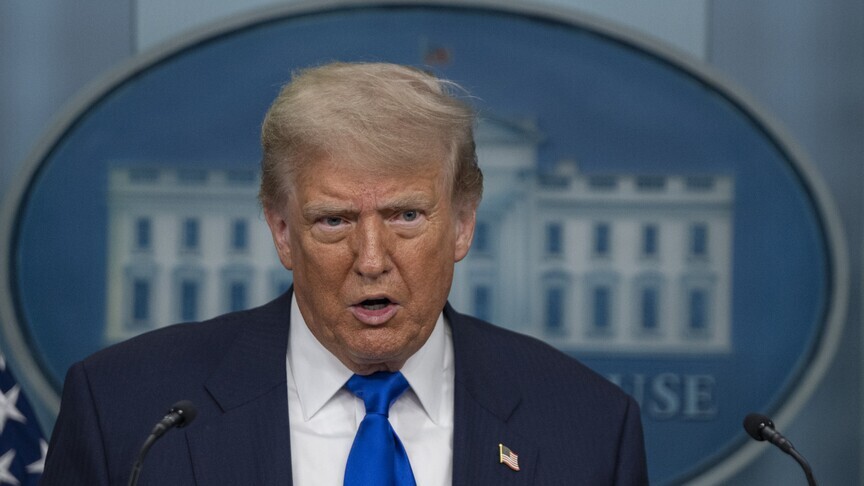 Donald Trump, who Rosie O'Donnell directly addressed during her Jimmy Kimmel Live debut