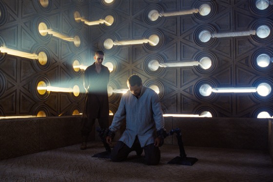 A scene from Dune Part Three featuring Timothée Chalamet as Paul Atreides