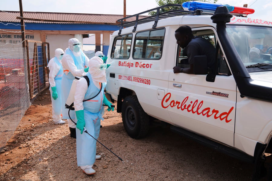 Emergency health workers respond to the Ebola 2026 outbreak in Democratic Republic of Congo