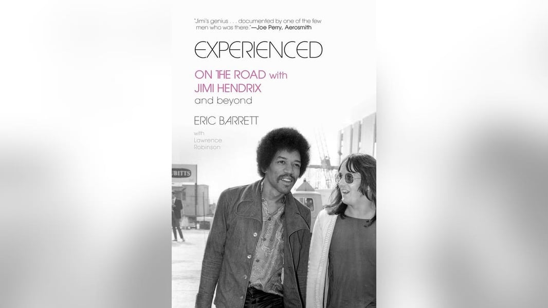 Cover of Eric Barrett's memoir Experienced: On the Road with Jimi Hendrix and Beyond