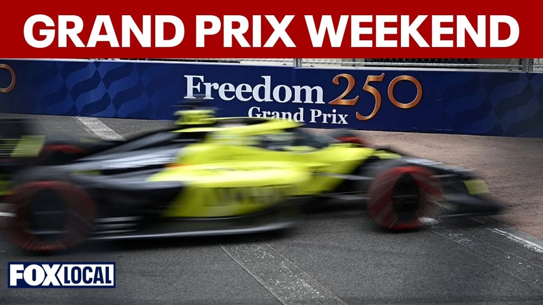 Freedom 250 IndyCar street circuit on the National Mall in Washington DC