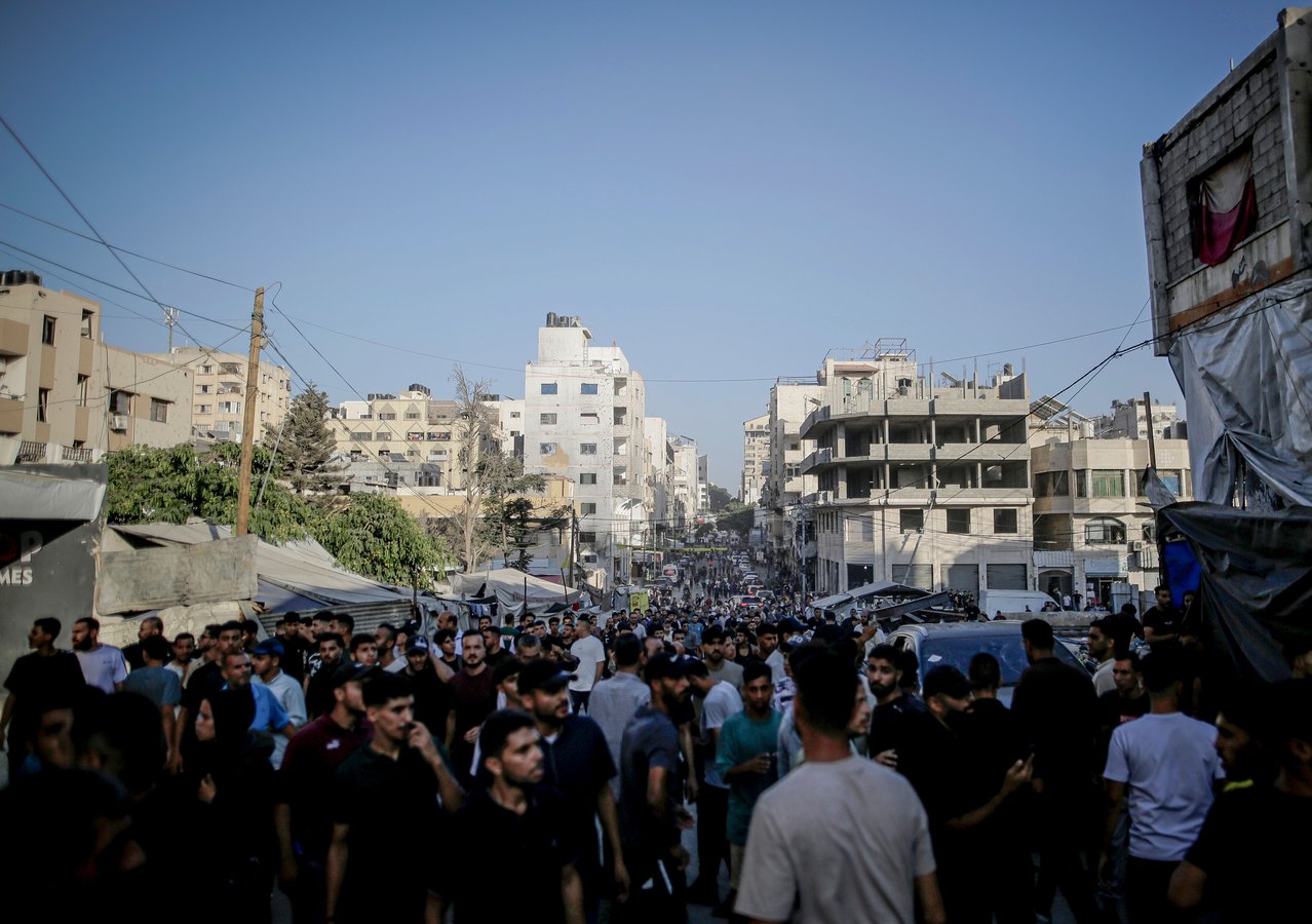 Aftermath of Israeli airstrike on the Rimal neighbourhood of Gaza, July 29, 2026