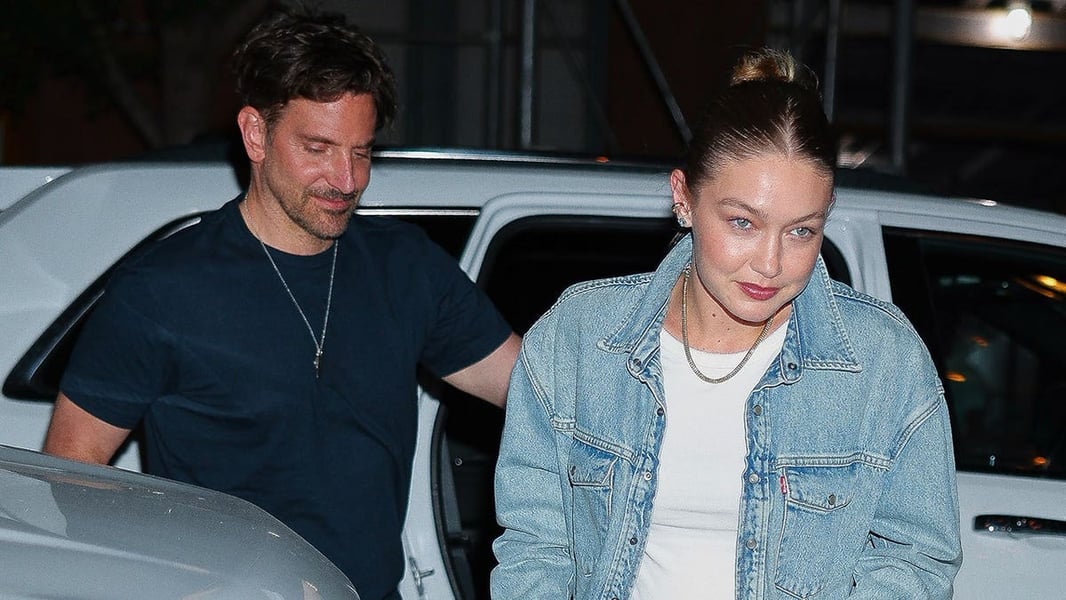 Gigi Hadid and Bradley Cooper photographed together in Paris in August 2026