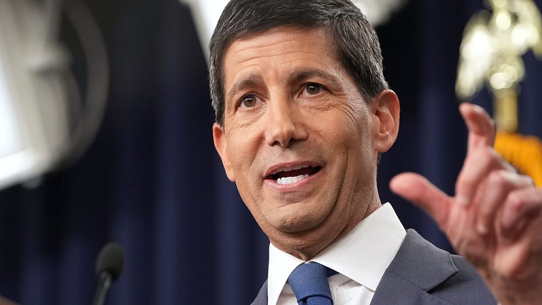 Federal Reserve Chairman Kevin Warsh speaks at a news conference in Washington before his first Jackson Hole speech