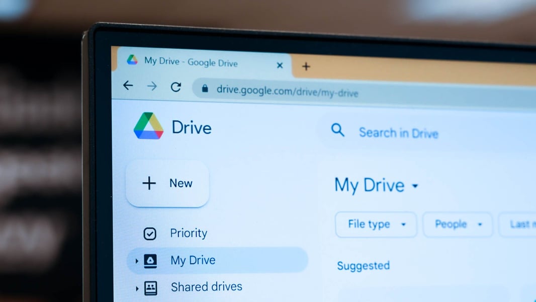 Google Photos website showing the Back up folders option for desktop photo backup