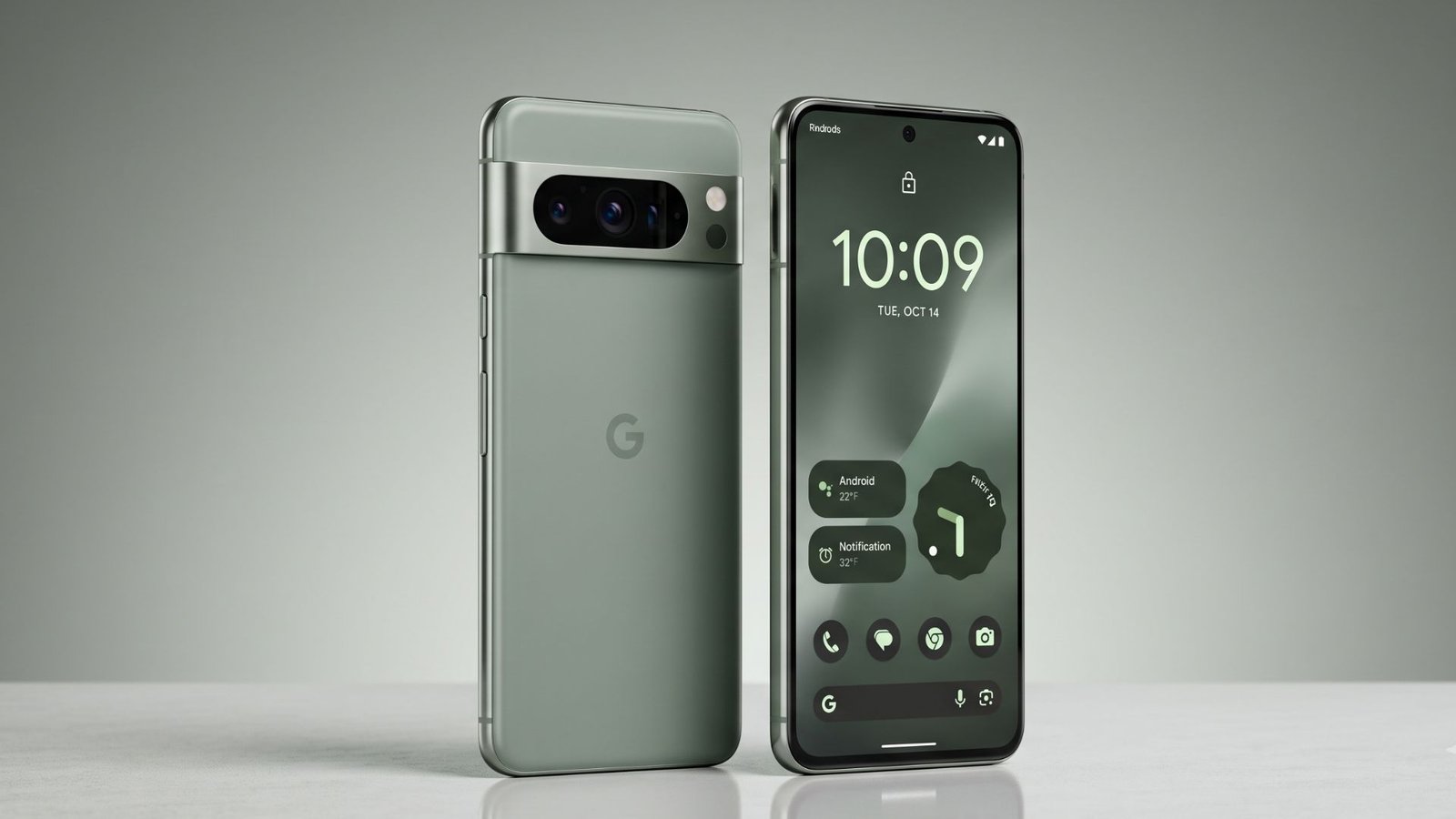 Google Pixel 11 Pro smartphone official press render showing front and back ahead of August 12 Made by Google 2026 launch