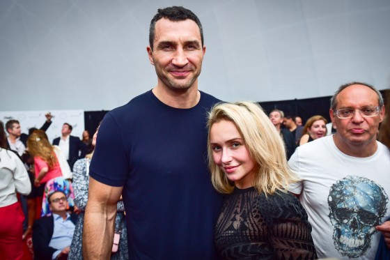 Wladimir Klitschko and Hayden Panettiere together at a 2016 event in Miami Beach