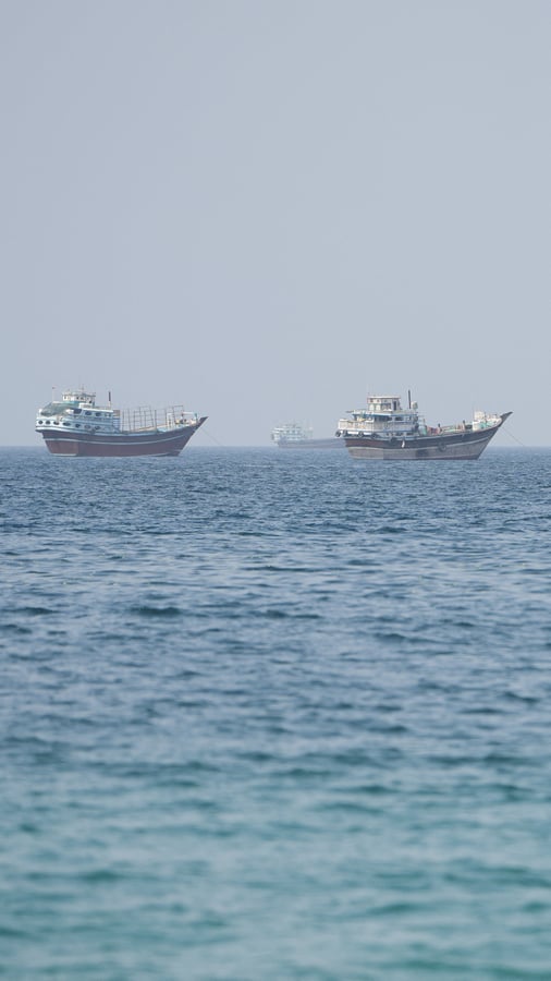 Commercial vessels transiting the Strait of Hormuz as Iran parliament approves bill banning US and Israeli ships August 2026