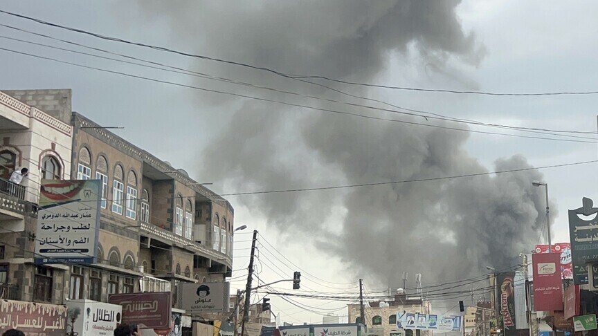 Yemen civil war Houthi missile attack Marib residential area August 2026