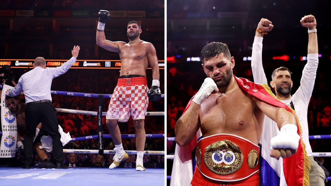 Filip Hrgovic defeats Moses Itauma by TKO at The O2 London to win IBF Heavyweight Championship