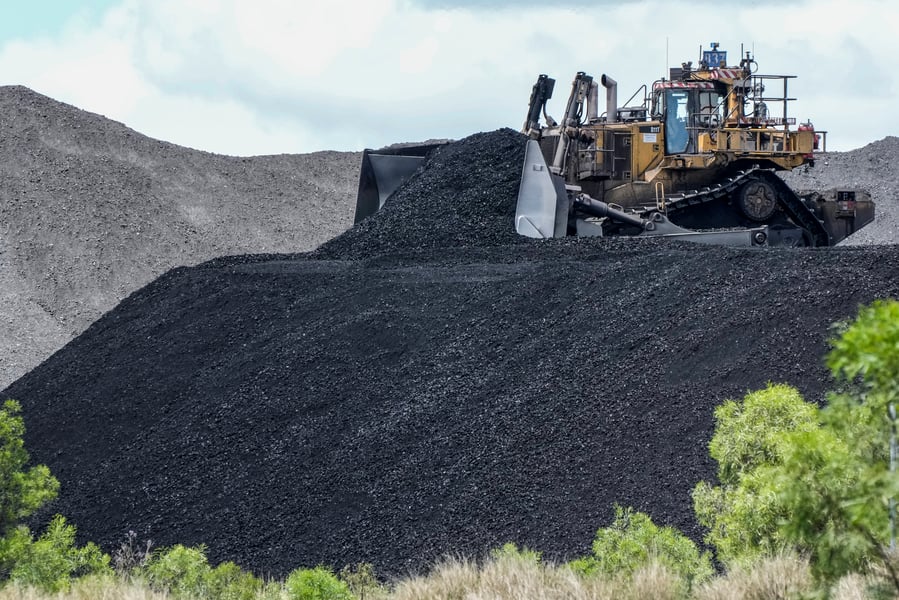 Coal mining operations as India pivots to coal amid the Hormuz LNG supply crisis and record Russian oil imports