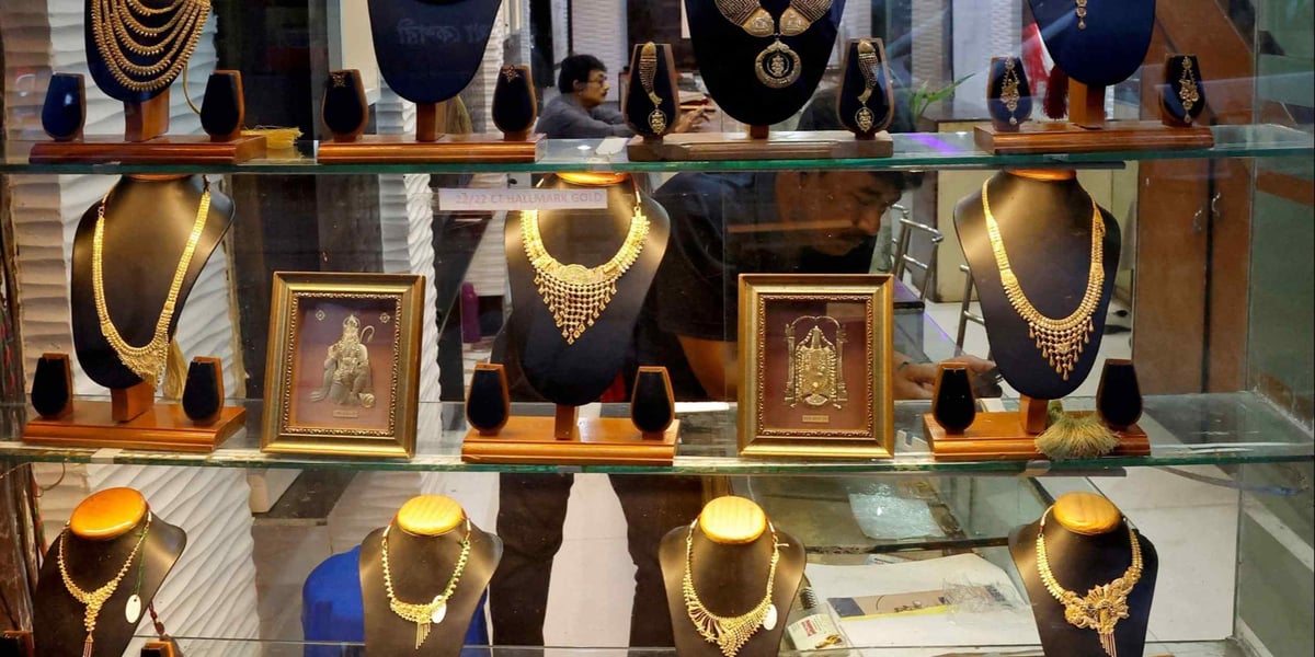 India gold market scene as the country's jewellery demand drives Hyderabad silver prices in August 2026