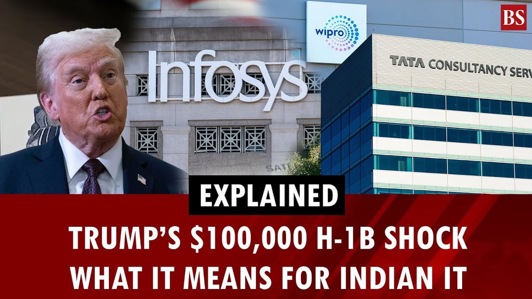 India IT sector H-1B visa fee shock impact Infosys TCS Wipro 2026