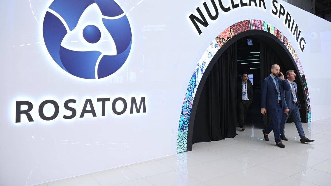 Nuclear power plant construction site with reactor dome, illustrating India-US nuclear energy cooperation