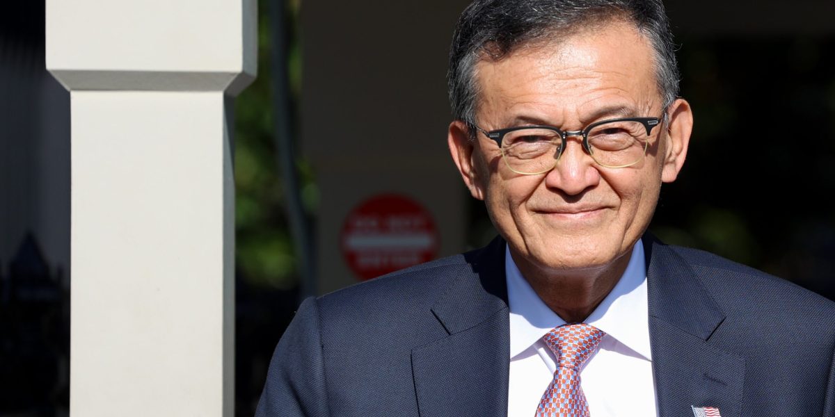 INTC stock today: Intel chief executive Lip-Bu Tan, who has run the company through its turnaround and its 20 billion dollar equity raise