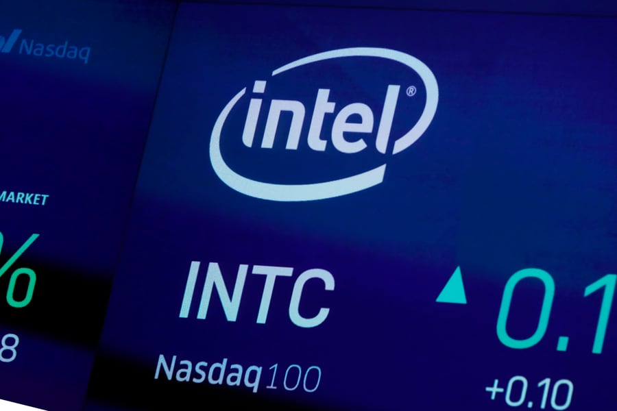 Intel as INTC falls on deepening foundry losses
